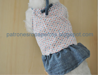 vestido verano para perro