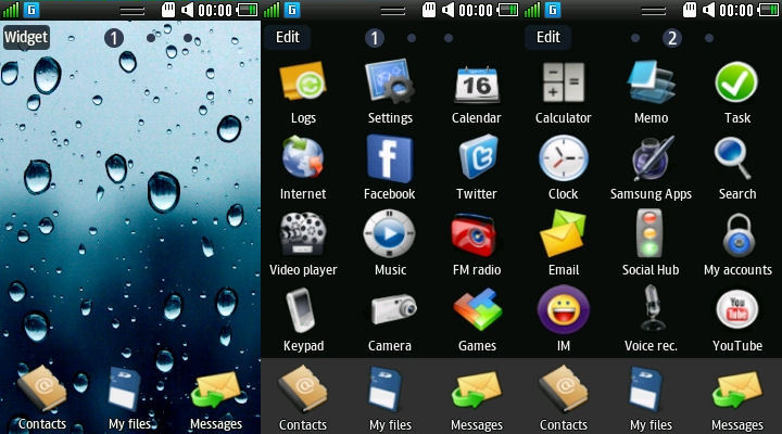 The differentiation between a theme and a launcher
