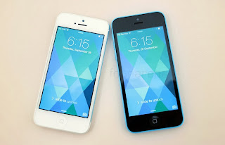 iPhone 5S and 5C