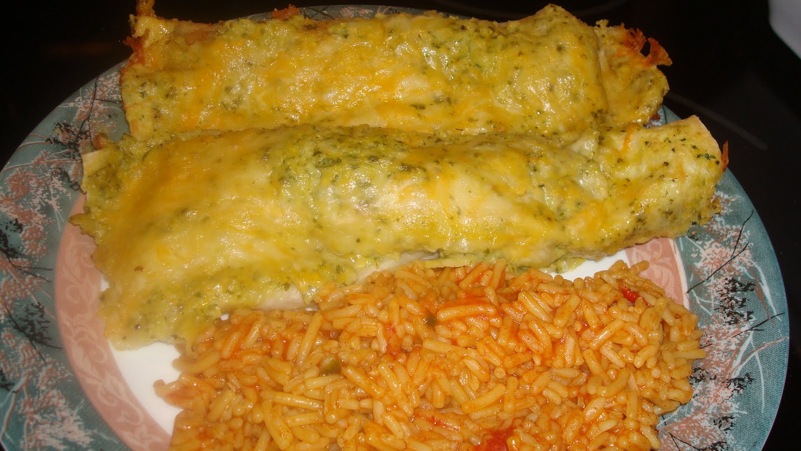 mocha me Terrific Turkey Enchiladas