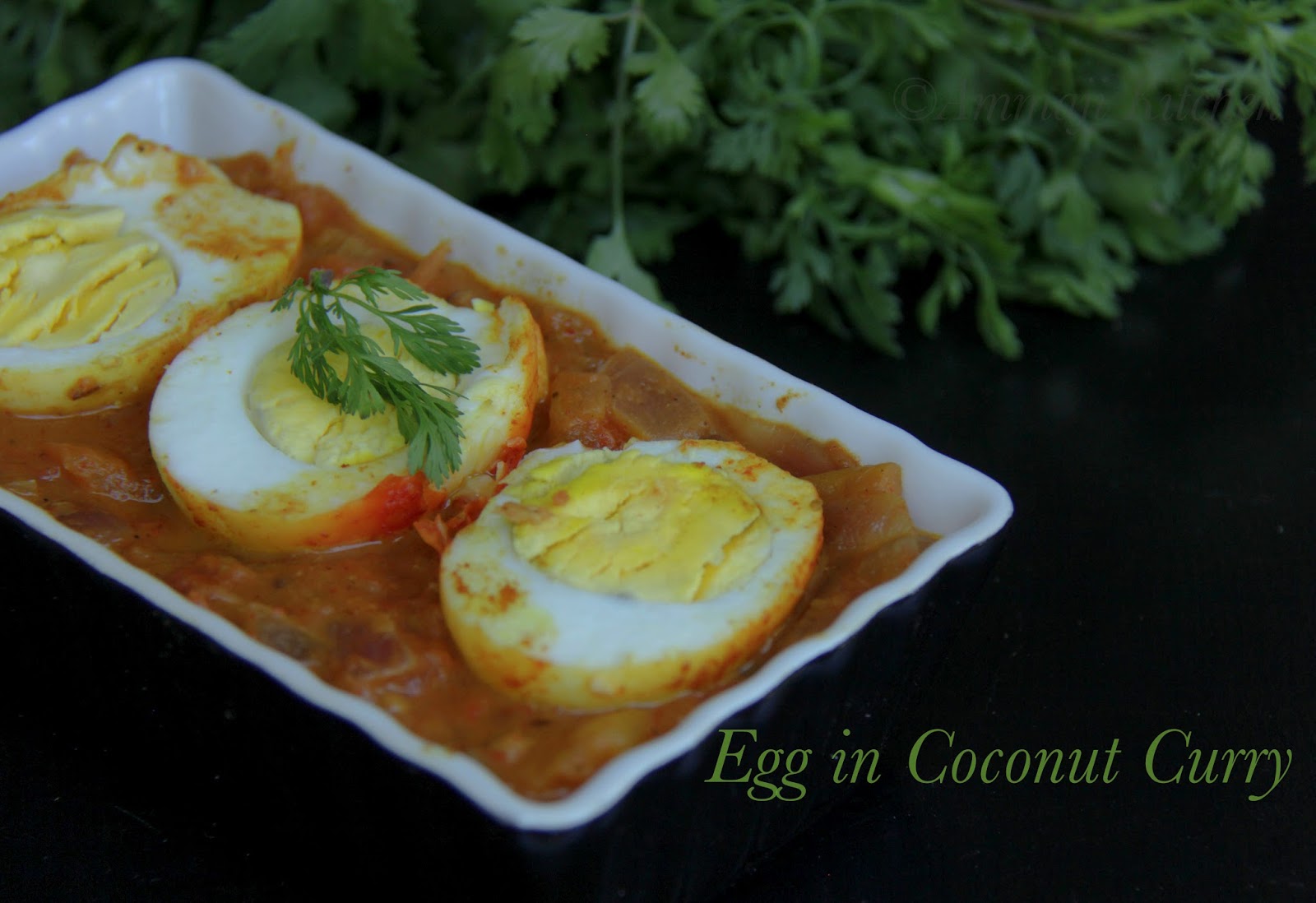 Kodi Guddu Kura Ande Ki Sabji Egg in Coconut Gravy Indian Food