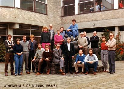 Docenten en medewerkers 1983-1984