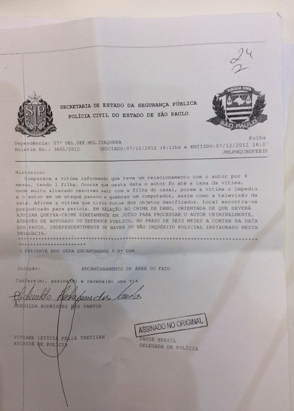 FALSIFICAÇÃO DE DOCUMENTO