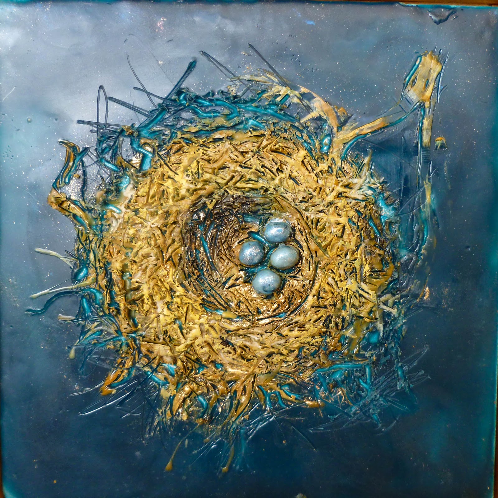 60 Years of Making Art 2 new encaustic paintings