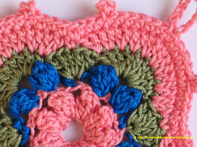 mini Crochet square