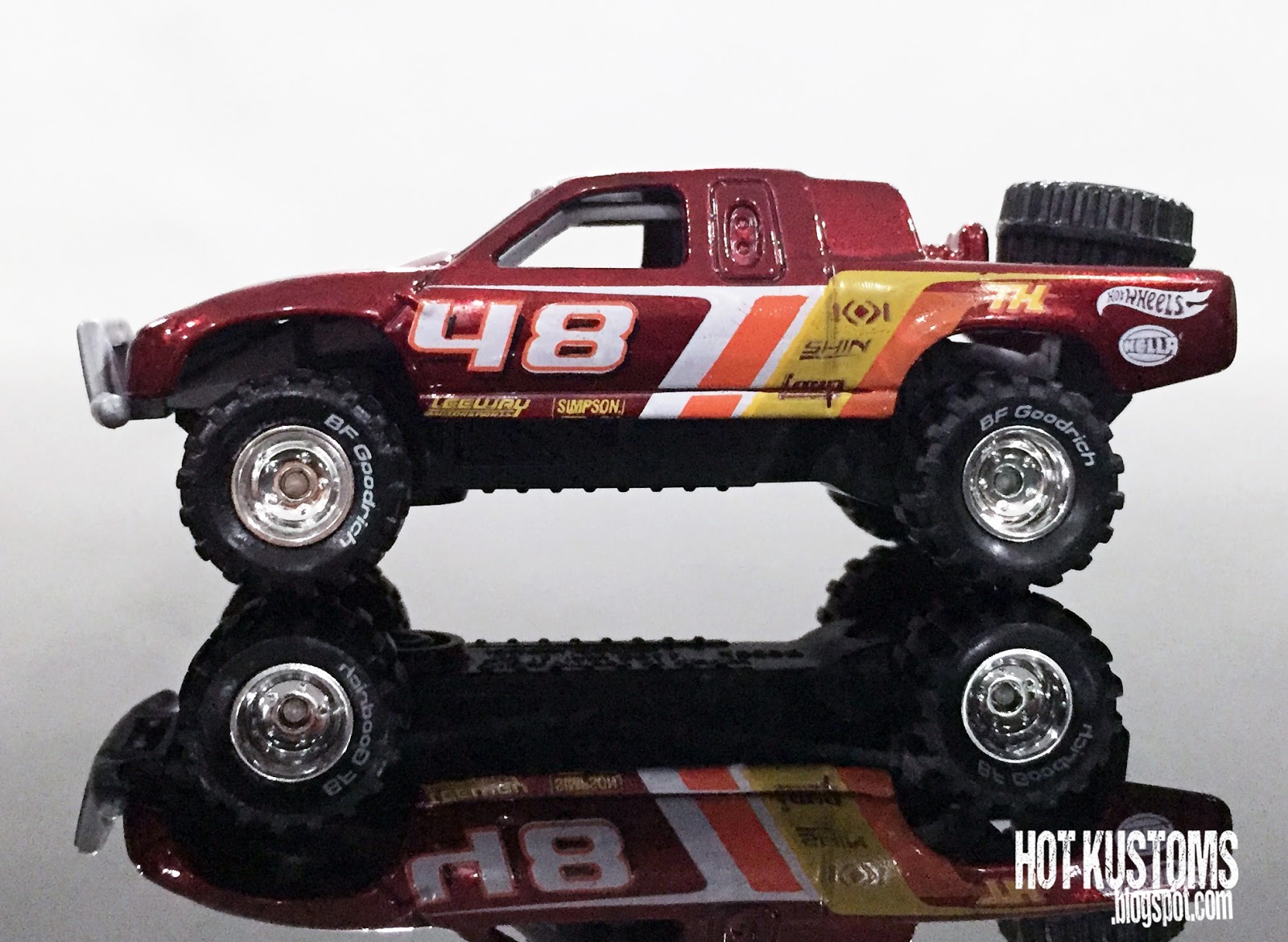 hot wheels toyota off road truck super treasure hunt