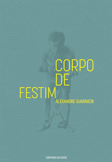 Capa de 'Corpo de festim', livro com poemas de Alexandre Guarnieri