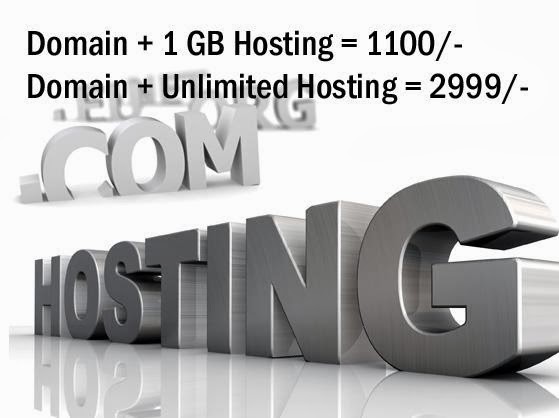 Domain + Hosting with Discount