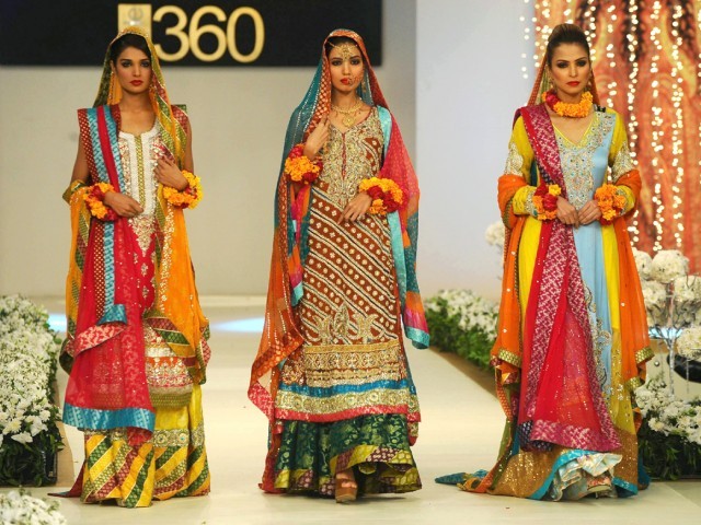 Style 360 Fashion show Bridal dresses collection 2013-14