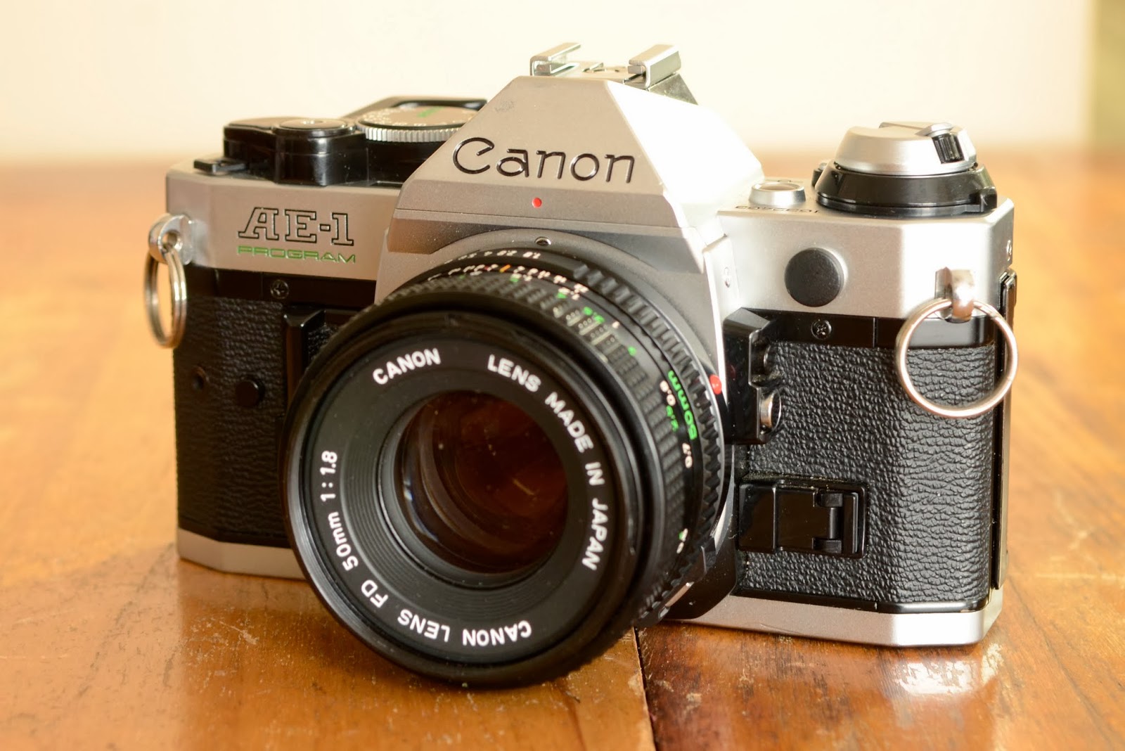 Vintage Camera House Canon AE1 Program