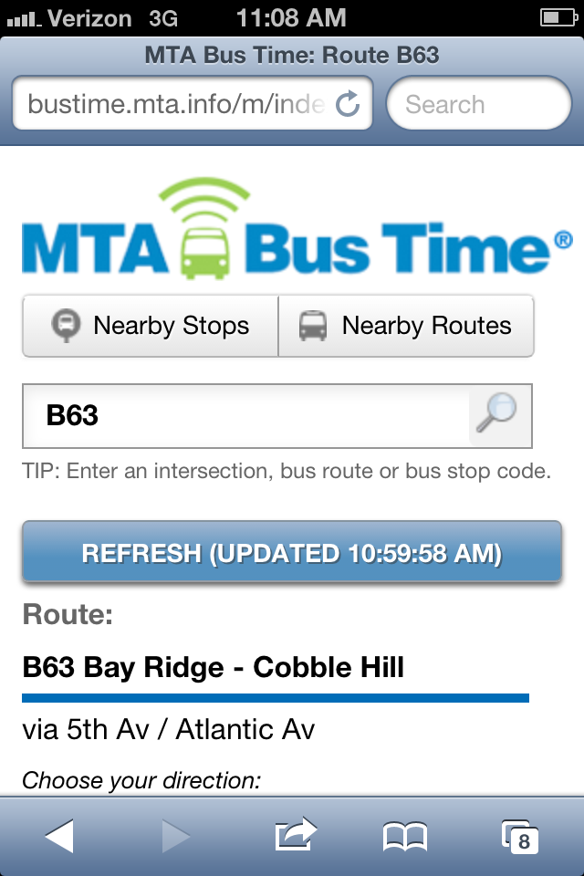 New York City Family Never Wonder Where The Bus is Again MTA Bus Time(04)