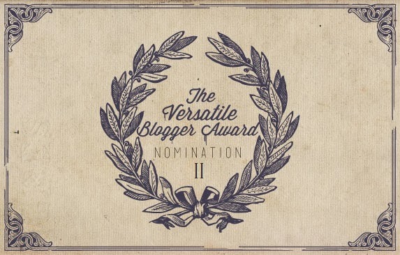 The Versatile Blogger Award II!