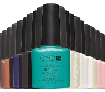 Here was me 14 days ago getting the CND Shellac Gel Nail Polish