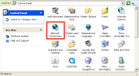 Windows Control Panel Network Connections in Classic View