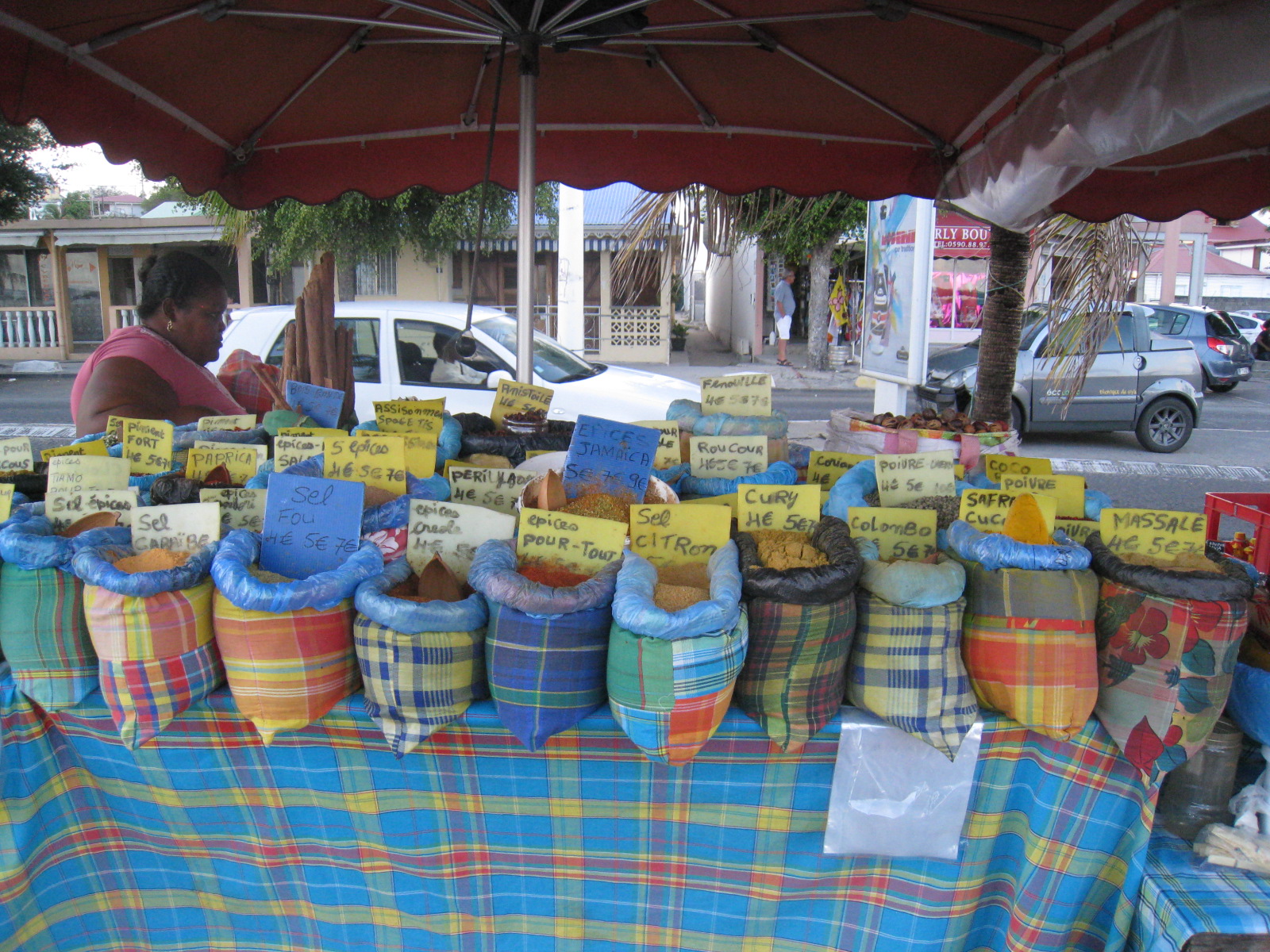 Spices in Guadeloupe