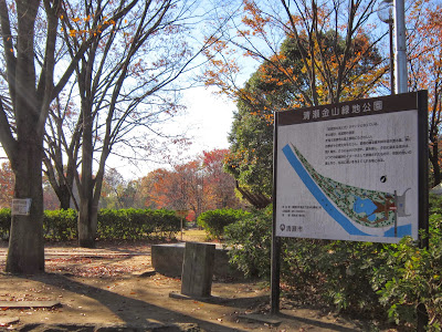 金山緑地公園（埼玉県所沢市と東京都清瀬市との県境付近）｜くまさんとチャリ