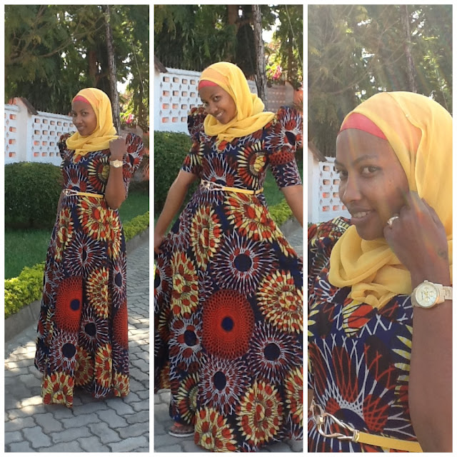 african hijab dress styles
