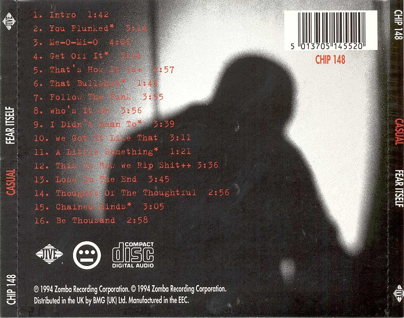 Casual Fear Itself Zip