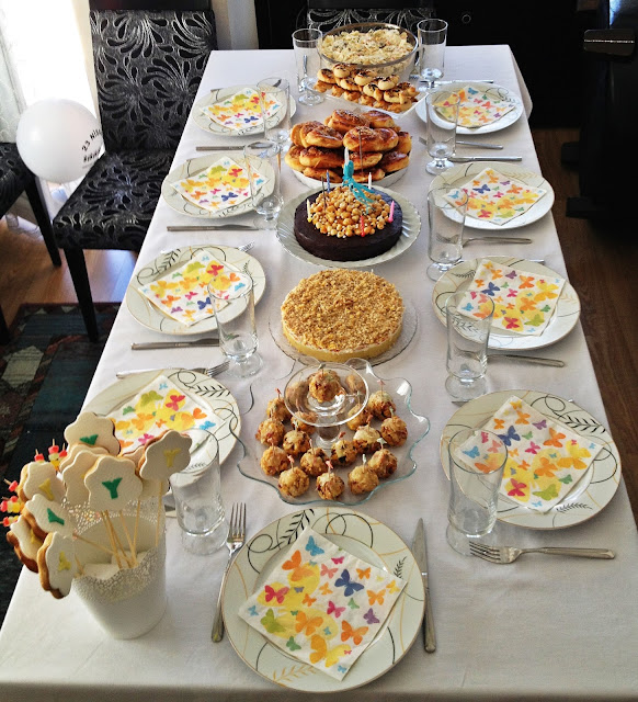 ANNE ELİ GİBİ&hellip;.. YAĞIZ�IN 6. YAŞ GÜNÜ MASASI ve