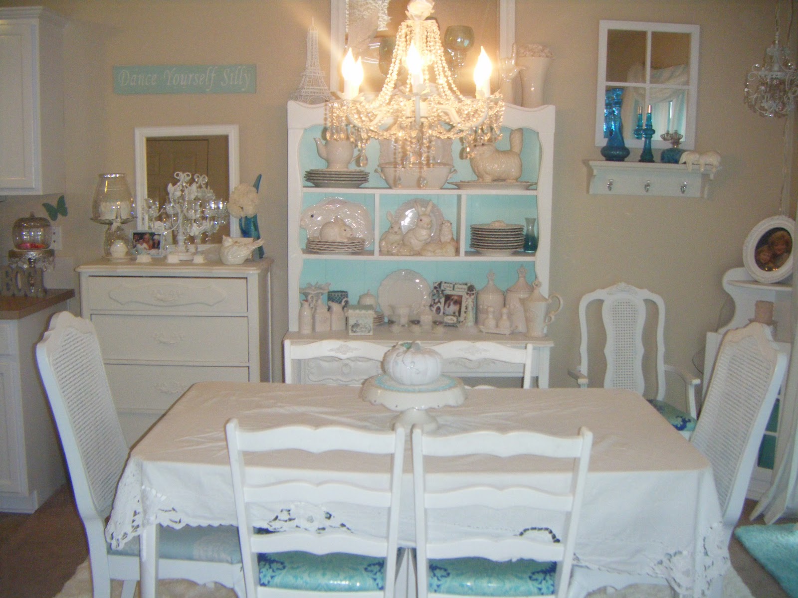 Not So Shabby Shabby Chic Dining Room