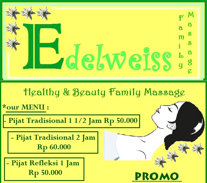 Pijat Panggilan untuk Pijat Lulur Edelweiss Family Massage Tangerang