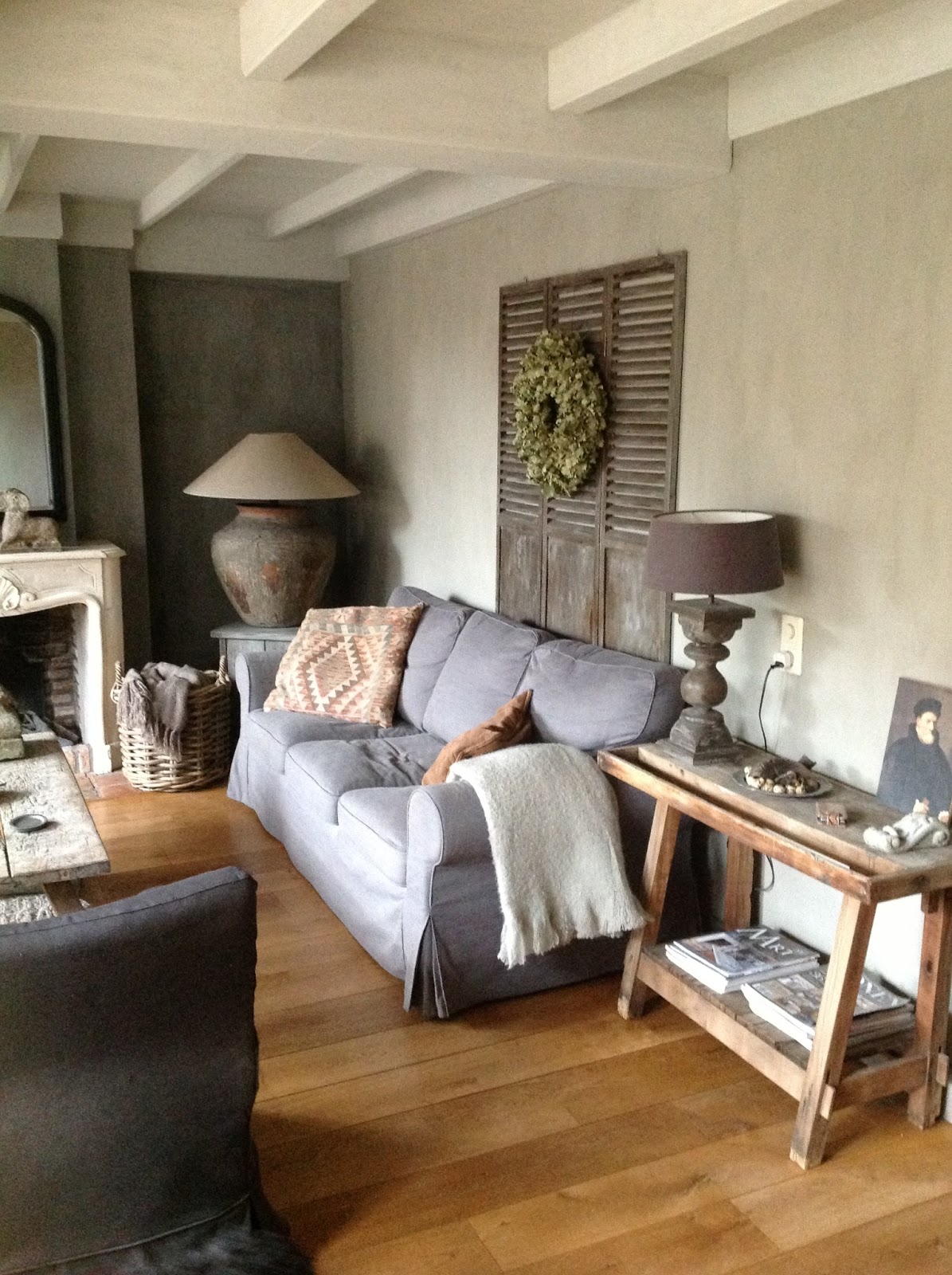 Impression lifestyle: wonen landelijke stijl verflijn van pure ...
