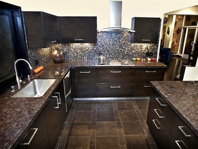 Decoracion y Tendencias: Modernas Cocinas con Diseños Oscuros. Decoracion y Tendencias: Modernas Cocinas con Diseños Oscuros.
