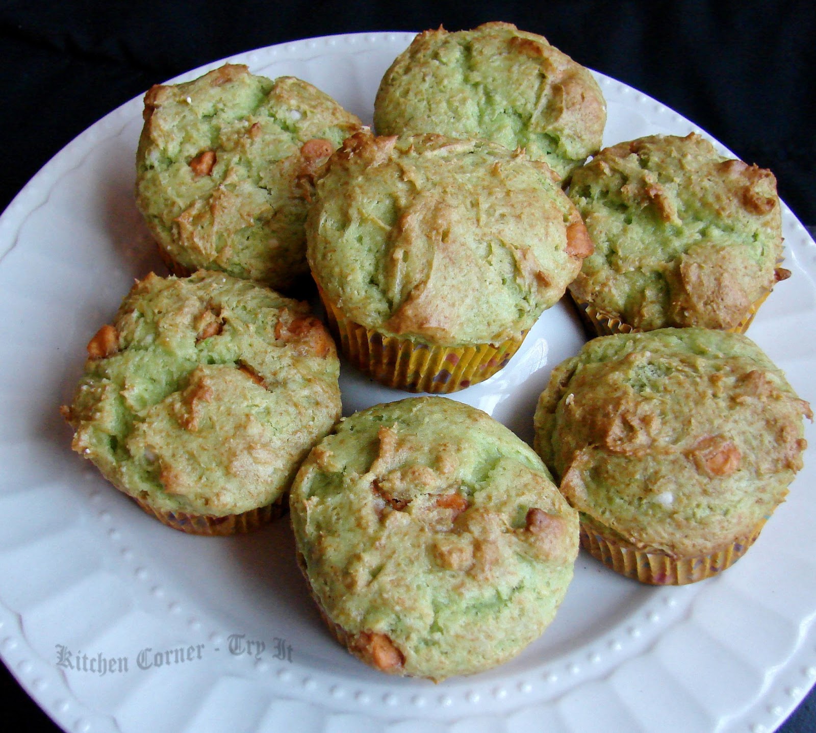 Avocado Honey Muffins