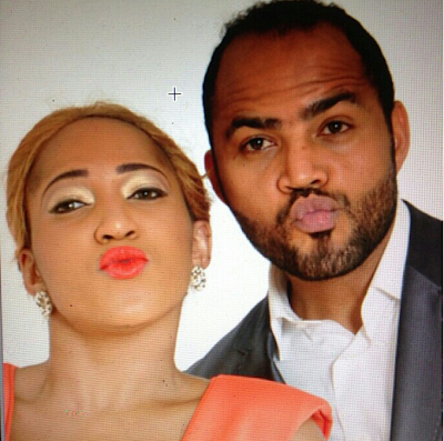 Ramsey Nouah and Rukky Sanda Rukky Sanda,Rmasey Nouah Pouting..