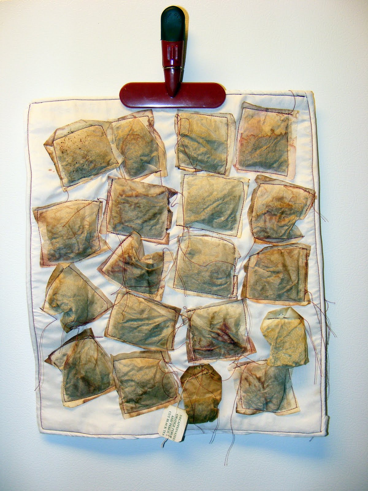 Textile Art Quilts by Lynn In California "Tea Anyone?" and "Spilling