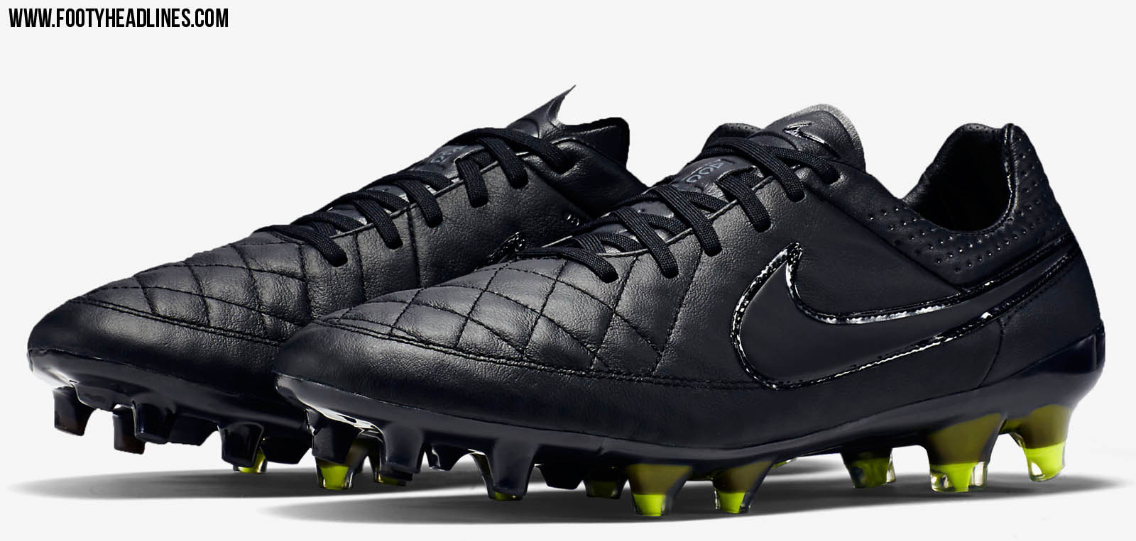 Nike Footwear Nike Tiempo Legend V All Black Black Tiempo Legend V