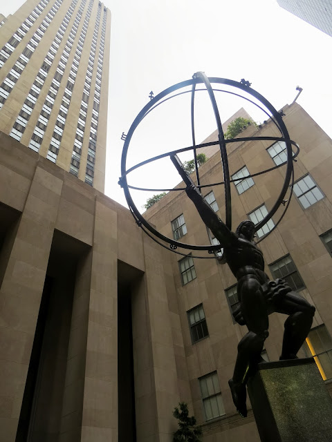 Atlas Statue, 5th Avenue, New York