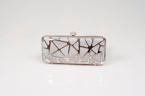 Zig Zag Clutchbag / Purses - Handbags from Crystal Couture