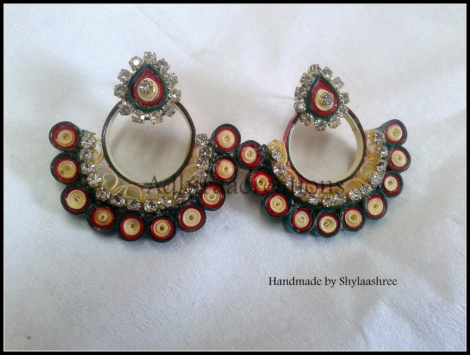 Adhiraacreations Quilling Earring Designs