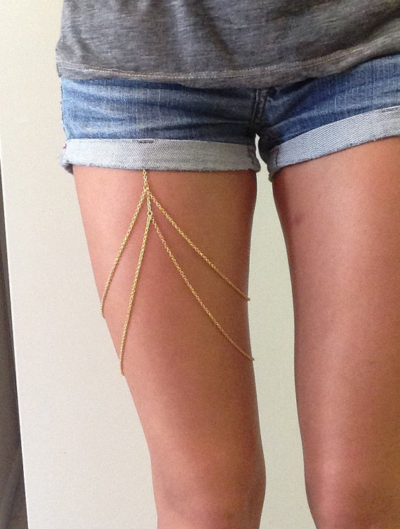 Obsessed Over Stones Modern leg Jewellery Swarovski Anklets