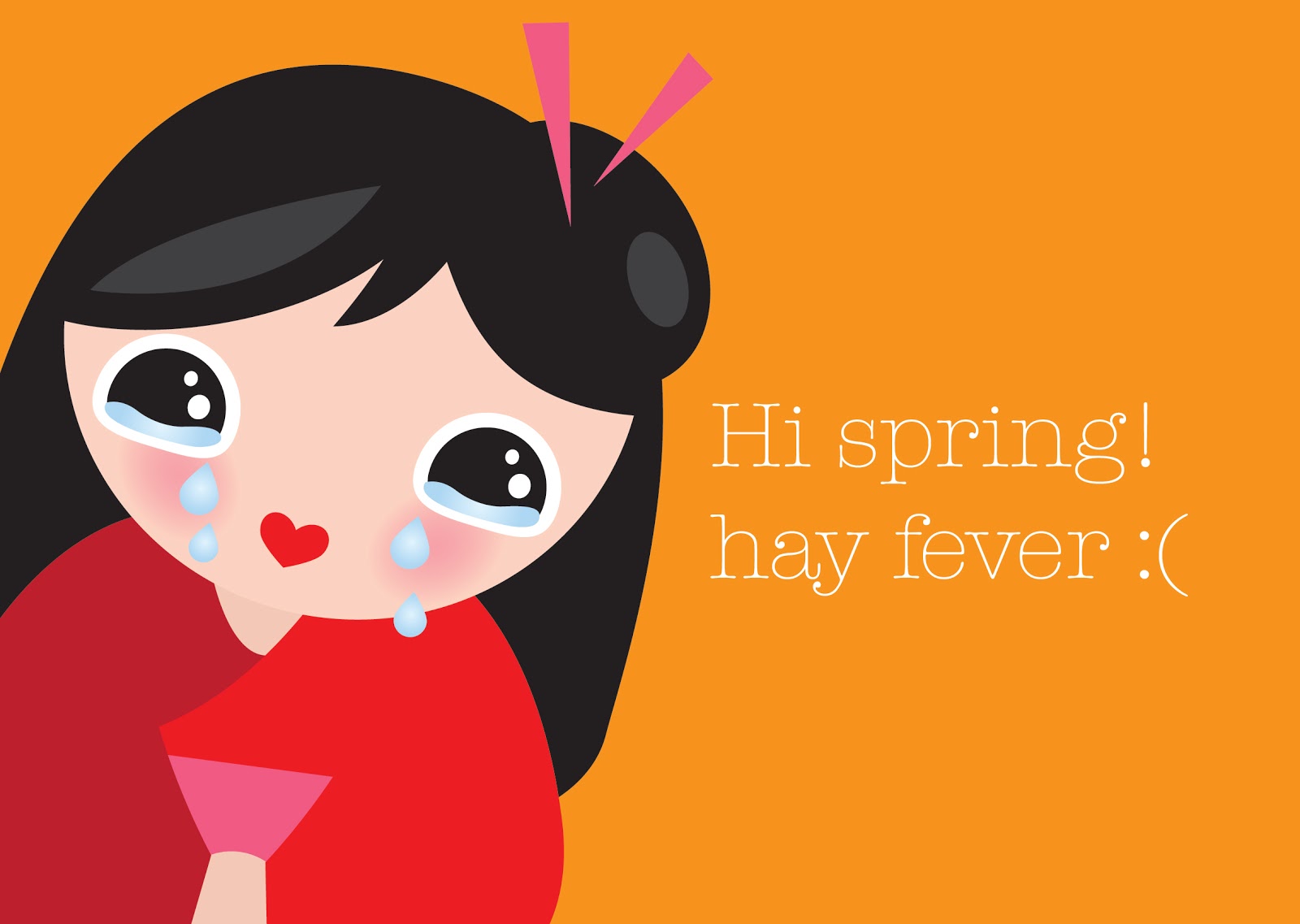little smilemakers studio > Seasonal allergies spring hello hay fever new