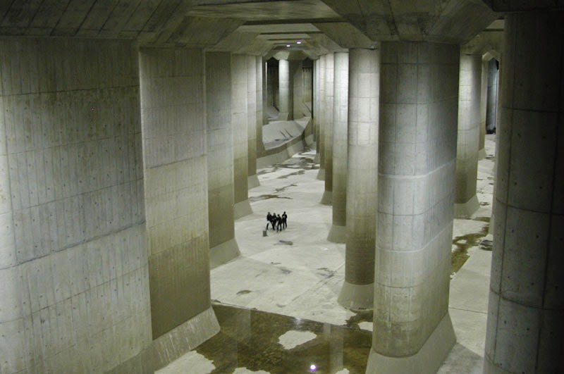 G-can Flood Surge Tunnels In Tokyo