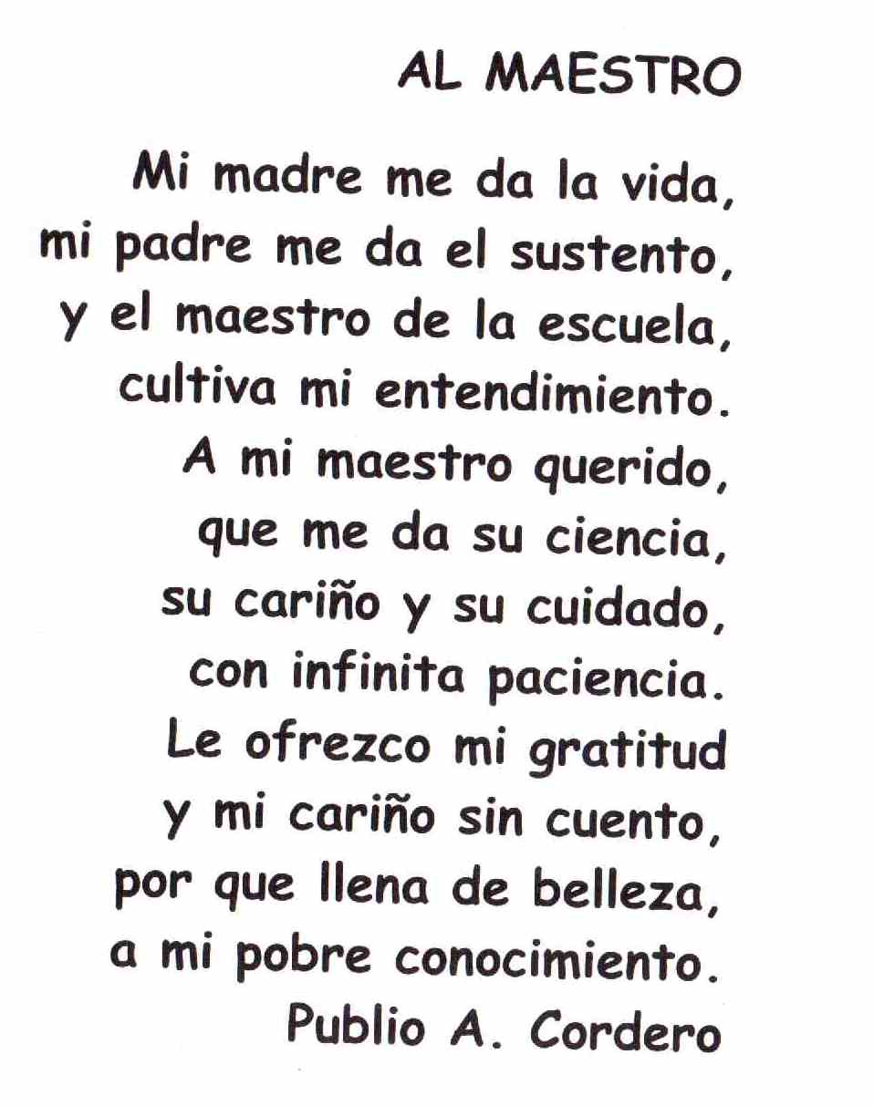 Día del maestro