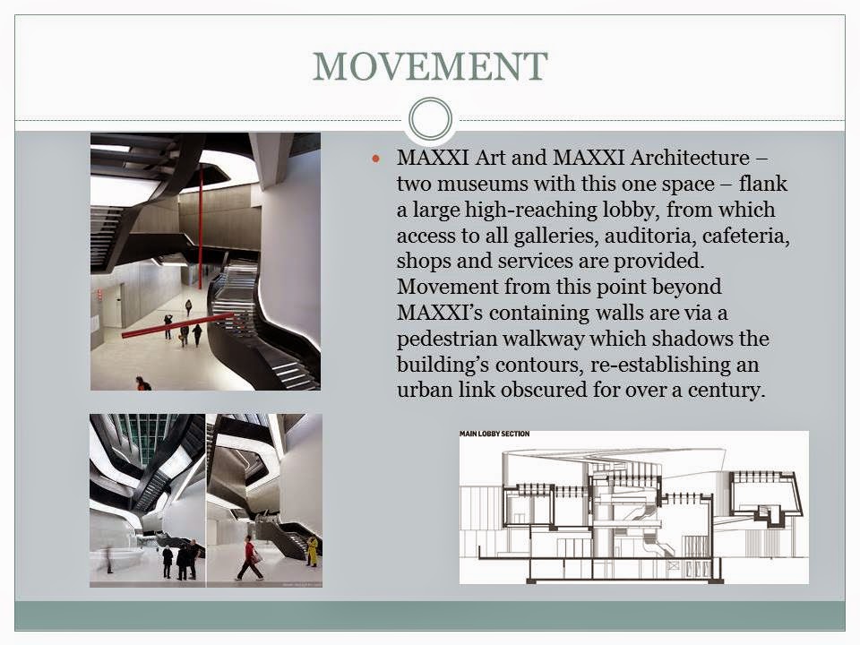Maxxi museum section image