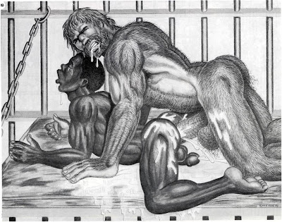 Drawing erotic gay