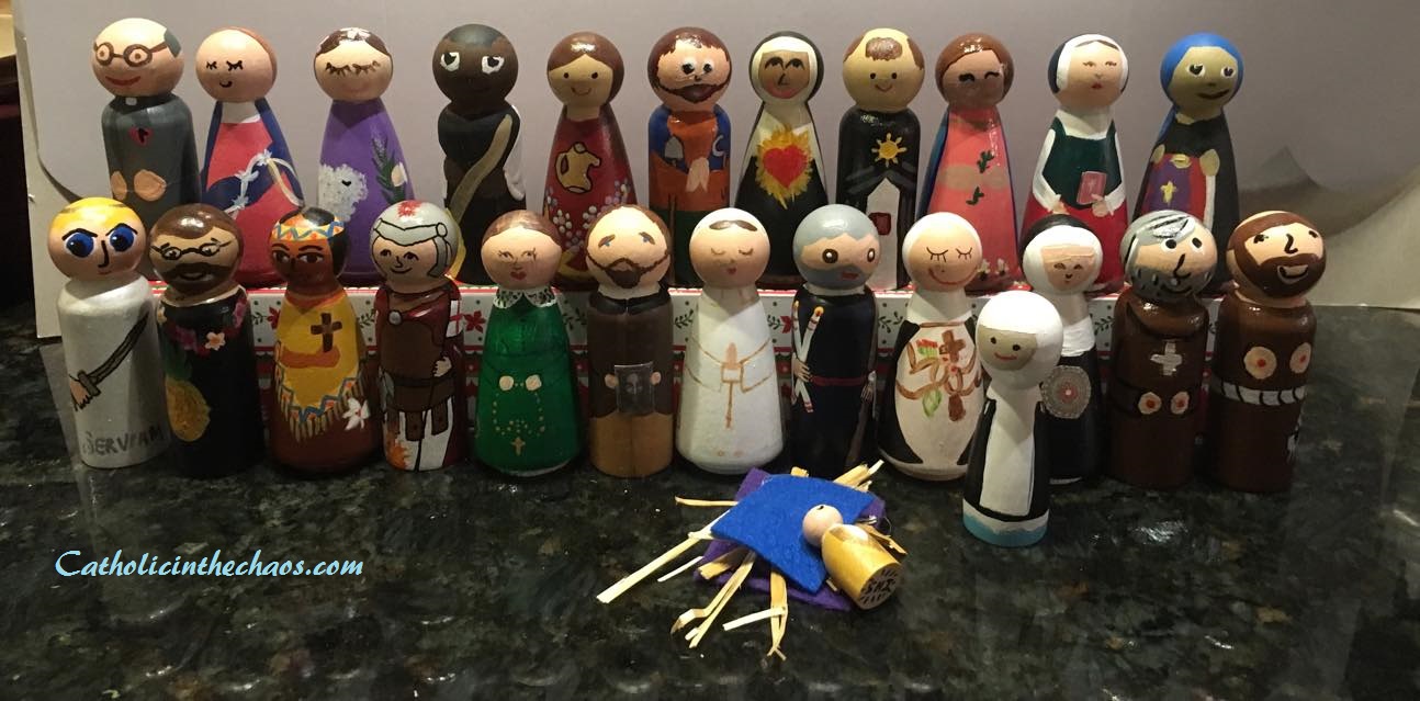 catholic peg dolls