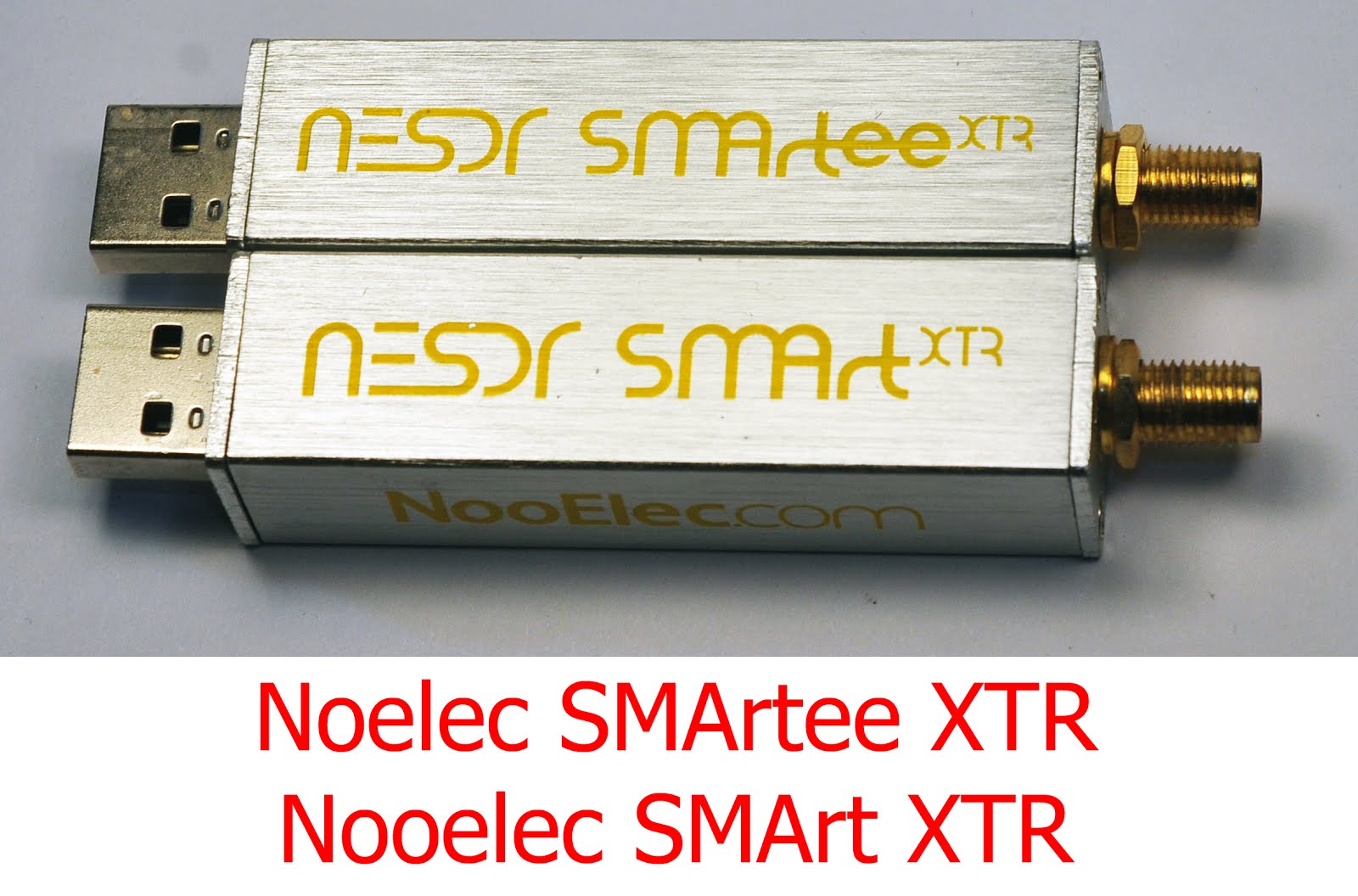 RTL2832U & Elonics E4000 65-2300MHz USA USB RTL-SDR Receiver NooElec NESDR XTR 