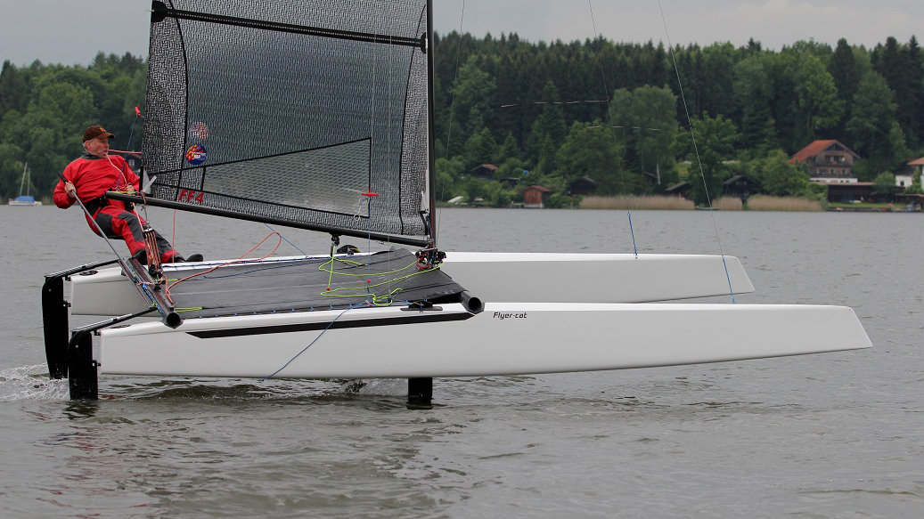 Foiling Single Handed by Flyer Catamarans Catamaran Racing, News & Design