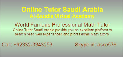 Online Math Tutors Saudi Arabia, Kuwait, Qatar.