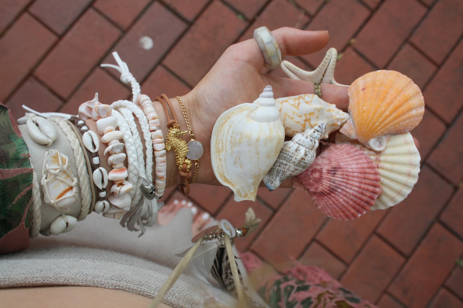 coconut, lemon & lime Out to Sea, gypsy love with 'She made me'