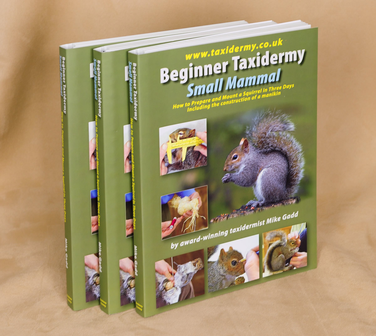 UK Taxidermy New Book Beginner Taxidermy Small Mammal by Mike Gadd