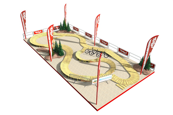 the scottish bike show tirol austria indoor forest track