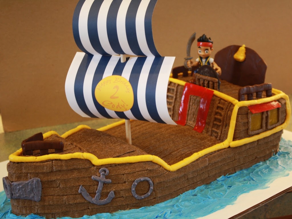 Party Cakes Pirate Ship Cake