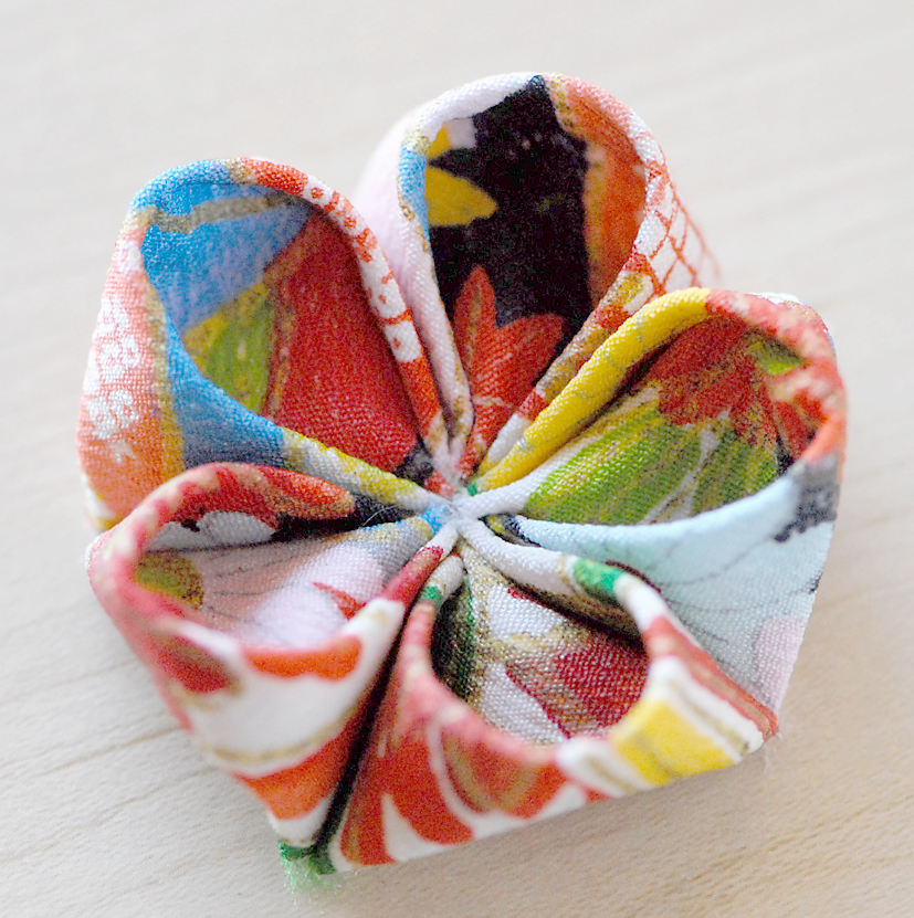 Kimono Reincarnate How to Make Japanese "Kanzashi" Style Flower Brooches