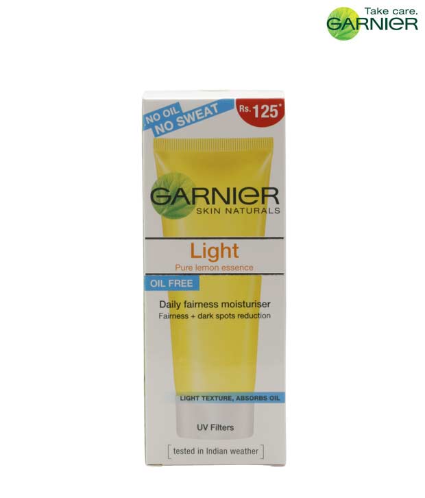 aEsThEtIcS Indian Makeup, Beauty Blog + Fashion Garnier Light Oil Free Moisturiser Review